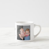 20XX年の父の日おめでとう最高のパパ エスプレッソカップ (右)