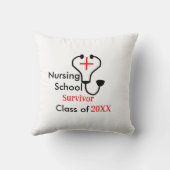 20XX年の看護学校生クラス クッション (裏面)