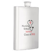 20XX年の看護学校生クラス フラスク (右)