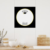 20XX年オートグラフの卒業カスタムクラス ポスター (キッチン)