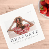 20XX年モダンクールシンプルミニマル写真 スタンダードカクテルナプキン