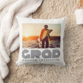 20XX年レトロカッコいいシンプル卒業 クッション (ブランケット)