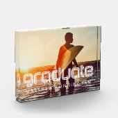 20XX年レトロカッコいいシンプル卒業 フォトブロック (左)