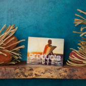 20XX年レトロカッコいいシンプル卒業 フォトプラーク (側面)