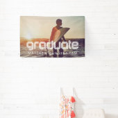 20XX年レトロカッコいいシンプル卒業 横断幕 (インサイチュ)