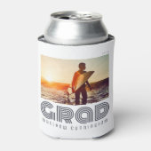 20XX年レトロカッコいいシンプル卒業 缶クーラー (缶正面)