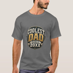 20XX年以来最もクールなパパ レトロ・ヴィンテージ・タイポグラフィ Tシャツ