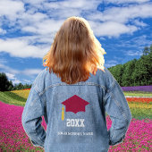 20XX年卒業 デニムジャケット