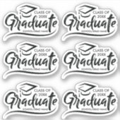 20XX年度卒業カスタム科 シール (正面)