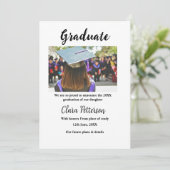 20XX年度卒業式 名前クラス発表用コ 招待状 (スタンド正面)