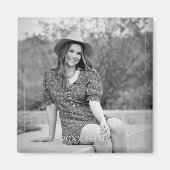 20XX年度 卒業写真 永遠の記念品 卒業生 マグネット (正面)