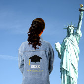 20XX年度 卒業生 デニムジャケット