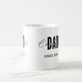 20XX年生まれの最強パパマグカップ コーヒーマグカップ (中央)