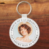 20XX年誇りを持った卒業の写真モダンより キーホルダー (正面)
