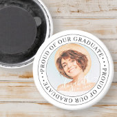 20XX年誇りを持った卒業の写真モダンより マグネット