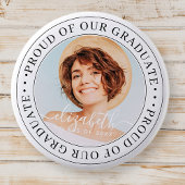 20XX年誇りを持った卒業の写真モダンより 缶バッジ