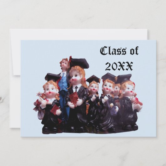 20XX年陶器科学研究科の写真 招待状 (正面)