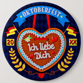 20xx年10月20日Ich Liebe Dich 缶バッジ