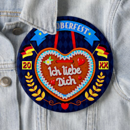 20xx年10月20日Ich Liebe Dich 缶バッジ