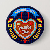 20xx年10月20日Ich Liebe Dich 缶バッジ (正面)