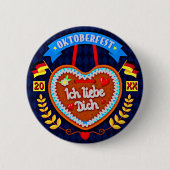 20xx年10月20日Ich Liebe Dich 缶バッジ (正面)