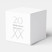 20XX年 卒業 名前 おめでとう 学年 フェイバーボックス (裏面サイド)