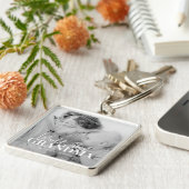 20XX最高の年から世界のおばあちゃんシンプルがシック写真 キーホルダー (側面)