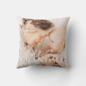 20XX最高の年から世界のおばあちゃんシンプルがシック写真 クッション (裏面)