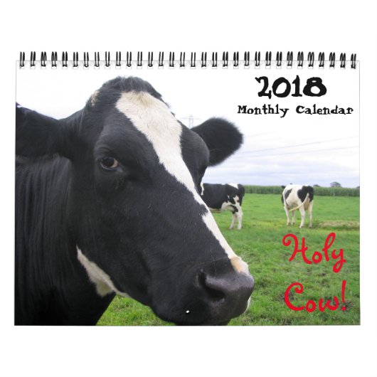 20XX月刊牛壁カレンダー牛の飼い主 カレンダー (カバー)