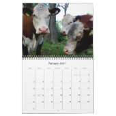 20XX月刊牛壁カレンダー牛の飼い主 カレンダー (1月 2027)