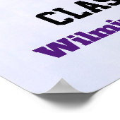 20xx級かわいいコアラ熊の卒業式キャップ ポスター (角)