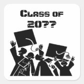 20XX級卒業グループ スクエアシール (正面)