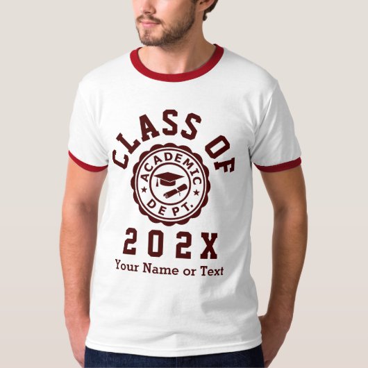 20XX級卒業 Tシャツ (正面)