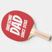 20XX素晴らしパパ以シンプル降のクール 卓球ラケット (横)