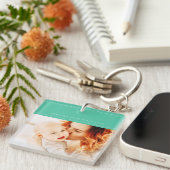 20XX素晴らし以降のMomのモダンシンプルスレッド写真 キーホルダー (正面右)