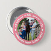 20XX素晴らし以降のMomのモダンシンプル写真 缶バッジ (正面&裏面)