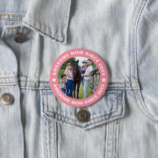 20XX素晴らし以降のMomのモダンシンプル写真 缶バッジ (インサイチュ)