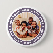20XX素晴らし以降のMomのモダンシンプル写真 缶バッジ (正面)