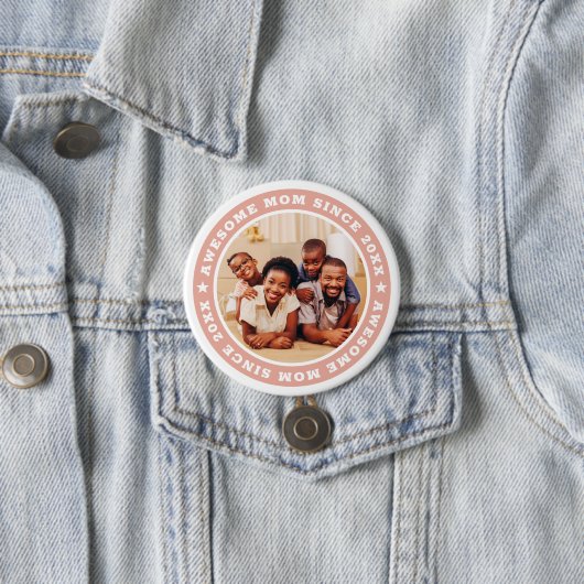 20XX素晴らし以降のMomのモダンシンプル写真 缶バッジ (インサイチュ)