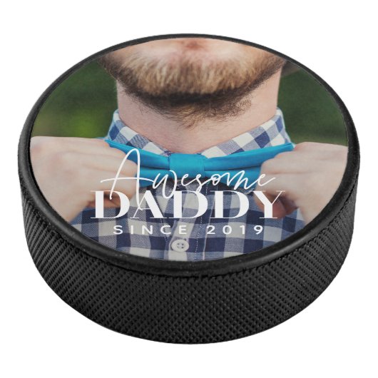 20XX素晴らし年のDaddyの写真シンプルエレガントより アイスホッケーパック (3/4)