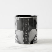 20XX素晴らし年のDaddyの写真シンプルエレガントより ツートーンマグカップ (中央)