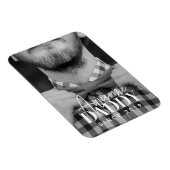 20XX素晴らし年のDaddyの写真シンプルエレガントより マグネット (右側)