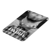 20XX素晴らし年のDaddyの写真シンプルエレガントより マグネット (左側)