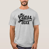 [20xx]クラスのヴィンテージスタイル運動科 tシャツ (正面)