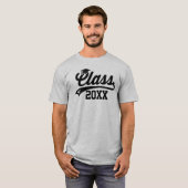 [20xx]クラスのヴィンテージスタイル運動科 tシャツ (正面フル)