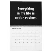 20XX Demotivational Wall Calendar for Accountants カレンダー (2月 2026)