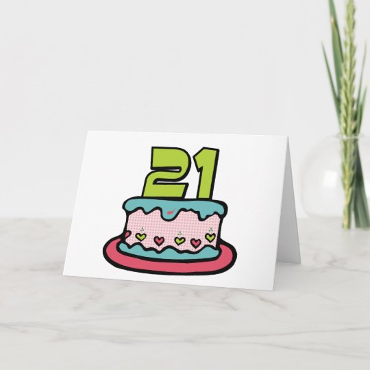 21歳のお誕生日ケーキ カード Zazzle Co Jp 21歳のお誕生日ケーキ カード Zazzle Co Jp