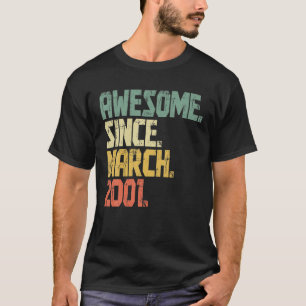21おもしろい歳の男性の女性 – 3月2素晴らし日から Tシャツ