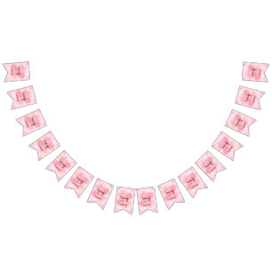 21および法律パーソナライズされた バンティングフラッグ