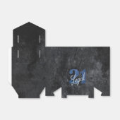 21および法律 |ブルー21thバースデーシックグリッター フェイバーボックス (折り畳みなし)